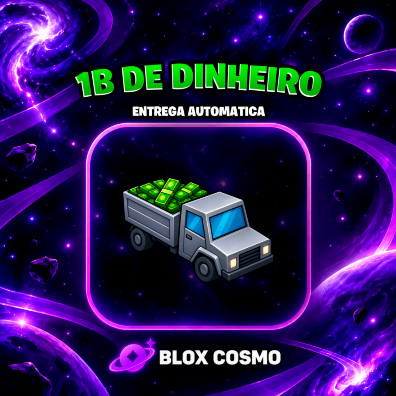 🤑 1 Bilhão de Dinheiro (Caminhão) 🚛
