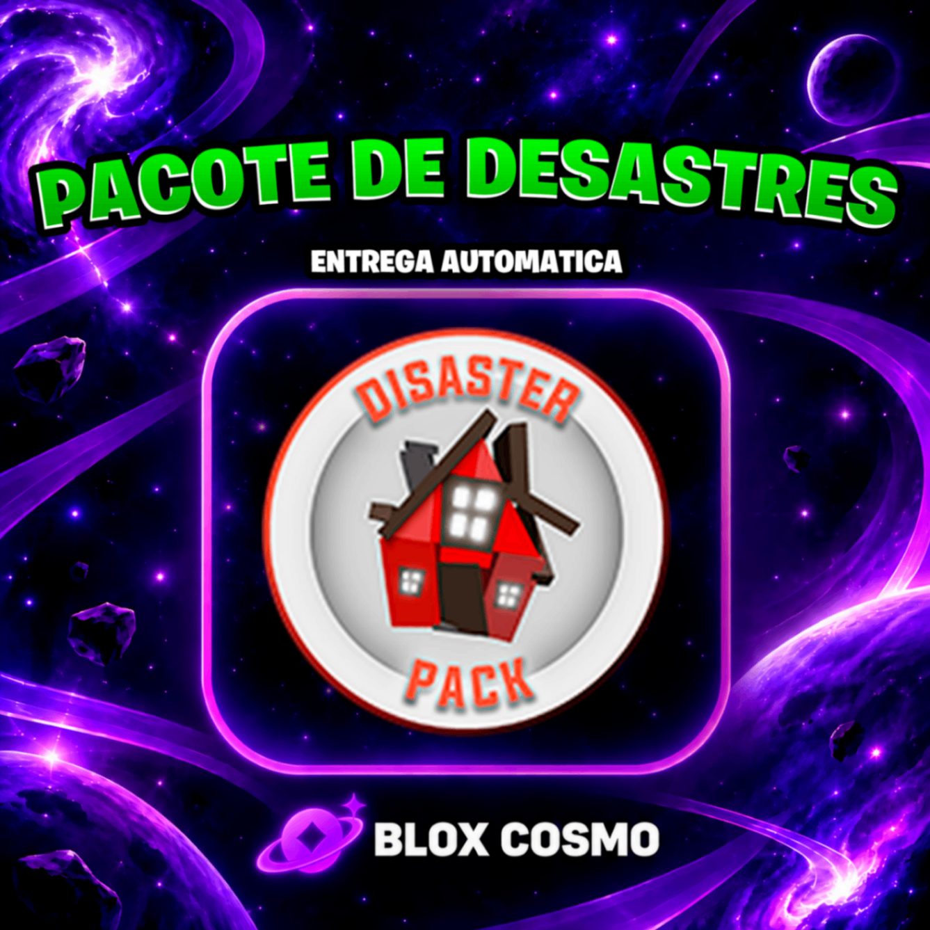 🌋 Pacote de desastres